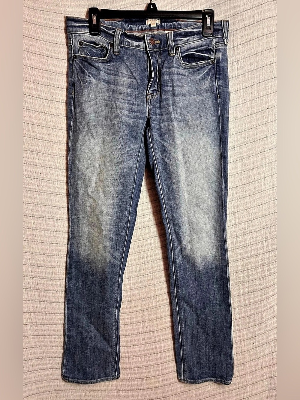 J.Crew Matchstick Jean Straight Leg Jeans Blue Waist 28S